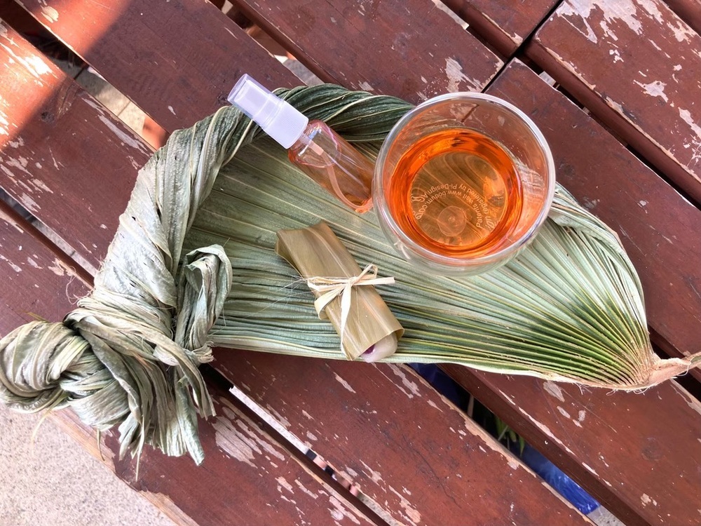 贈送島民手作月桃茶包
※圖片僅供參考
